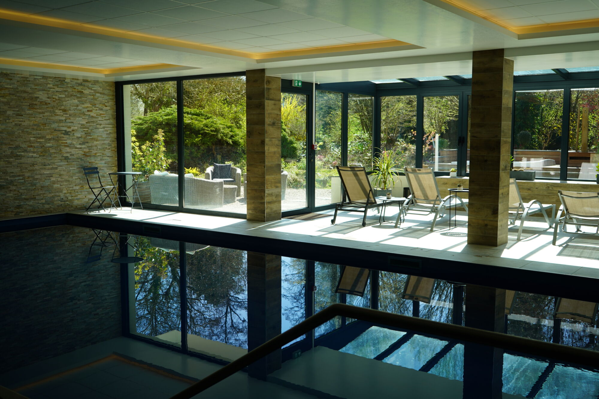 Spa et salle de fitness &agrave; l’h&ocirc;tel Jenny pr&egrave;s de B&acirc;le dans le Haut-Rhin Lutterbach