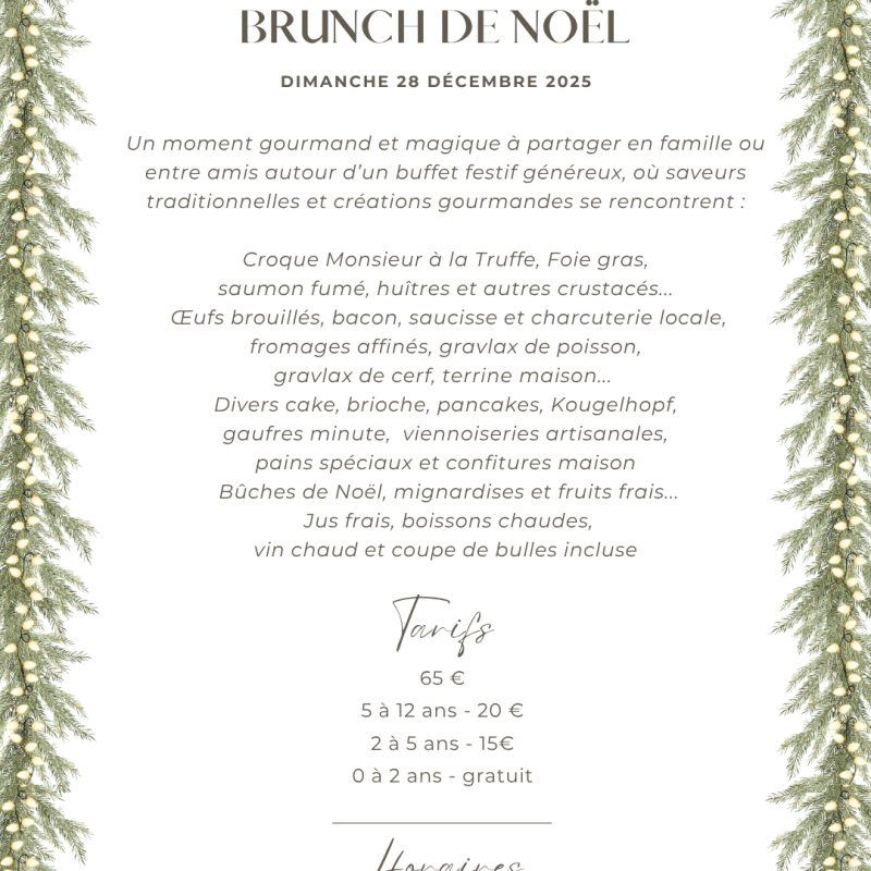 Le Brunch de No&euml;l 2025 Riedisheim